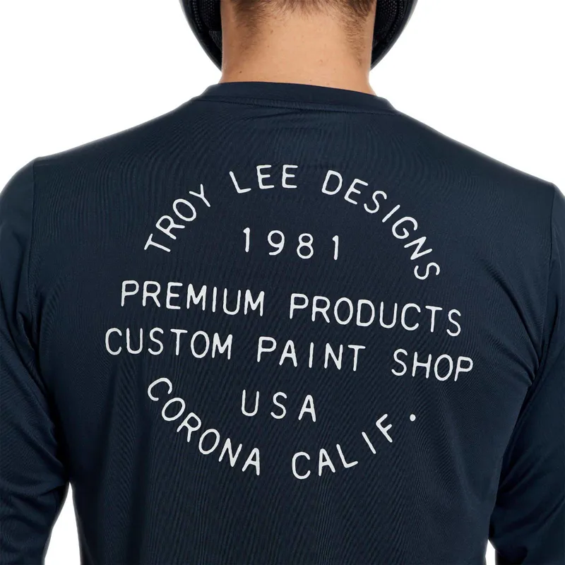 Troy Lee Designs Ruckus Ride Men's Long Sleeve Jersey - Pressed Carbon-7