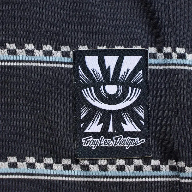 Troy Lee Designs Lilium Ride Women's Technical T-Shirt - Checked Out Carbon-4