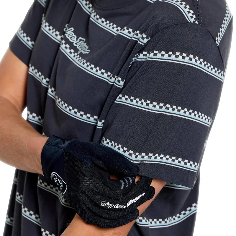 Troy Lee Designs Lilium Ride Women's Technical T-Shirt - Checked Out Carbon-8