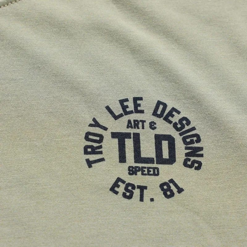 Troy Lee Designs Lilium Ride Women's Technical T-Shirt - Stamps Sage-2