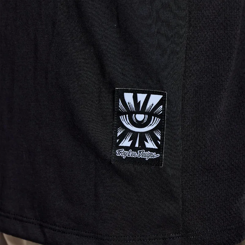 Troy Lee Designs Lilium Ride Women's Technical T-Shirt - Signature Black-5