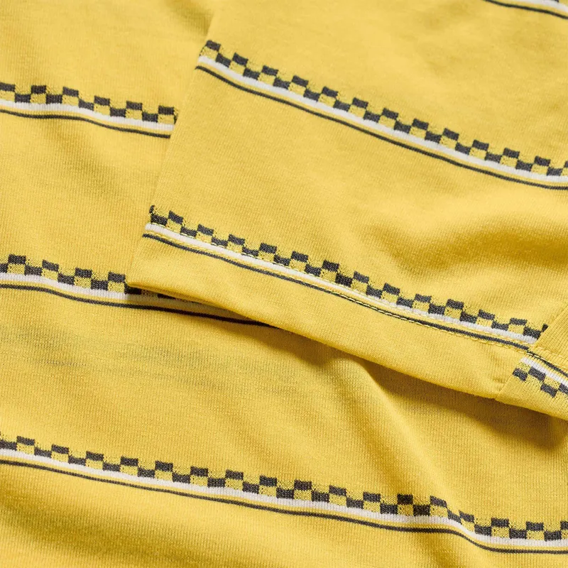 Troy Lee Designs Skyline Ride Men's Short Sleeve Jersey - Checked Out Butter-4