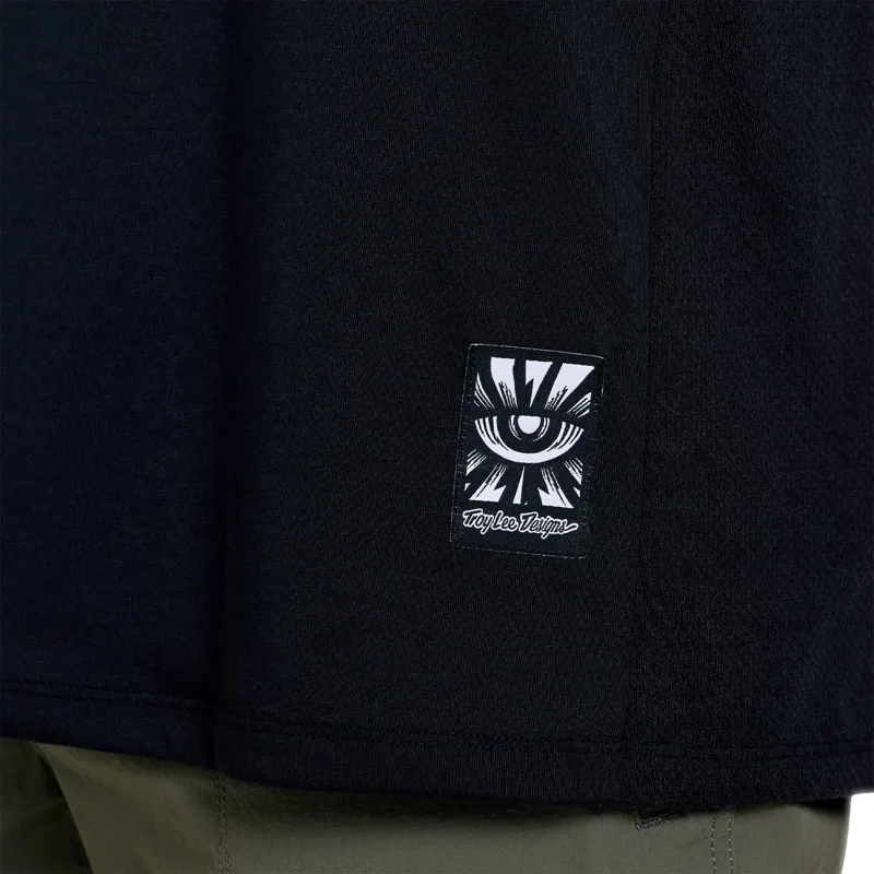 Troy Lee Designs Skyline Ride Men's Short Sleeve Jersey - Signature Black/Real Teal-6