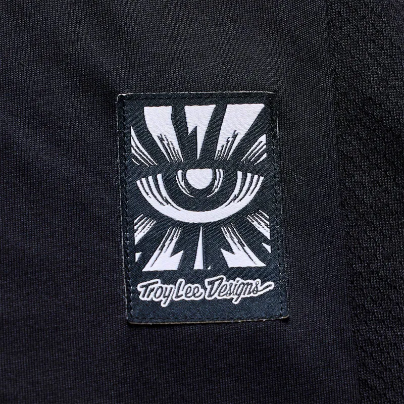 Troy Lee Designs Skyline Ride Men's Short Sleeve Jersey - Signature Black/Real Teal-3