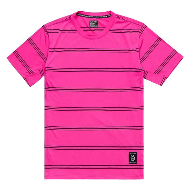 Troy Lee Designs Skyline Ride Men's Short Sleeve Jersey - Washed Out Party Pink