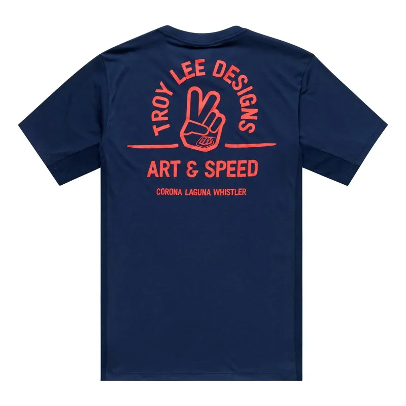 Troy Lee Designs Skyline Ride Men's Short Sleeve Jersey - Locals Midnight-1