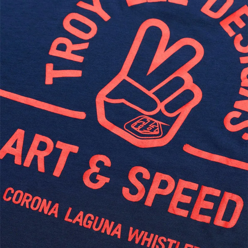 Troy Lee Designs Skyline Ride Men's Short Sleeve Jersey - Locals Midnight-4