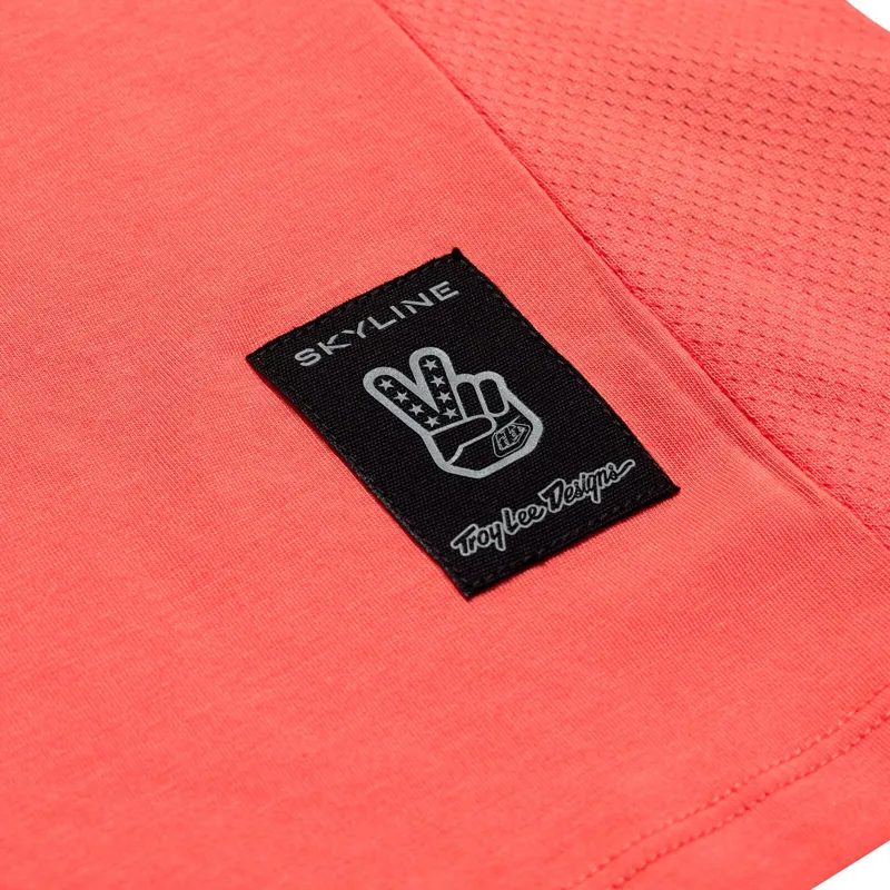 Troy Lee Designs Skyline Ride Men's Long Sleeve Jersey - Melon-3