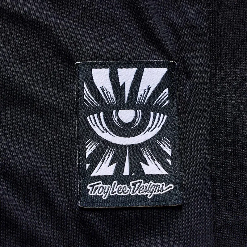 Troy Lee Designs Skyline Ride Men's Long Sleeve Jersey - Signature Black/Real Teal-4