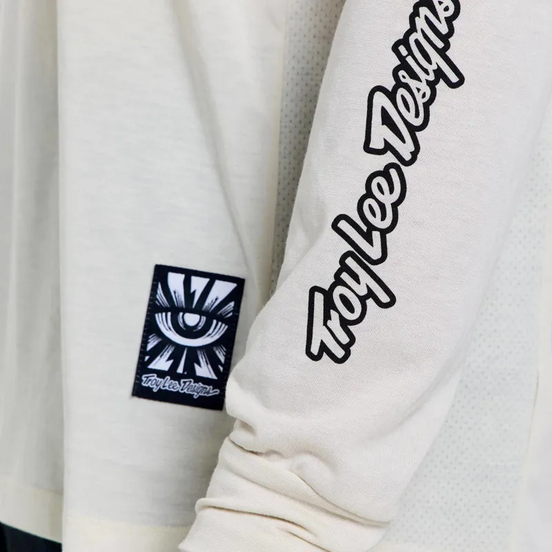 Troy Lee Designs Skyline Ride Men's Long Sleeve Jersey - Signature Pumice-8