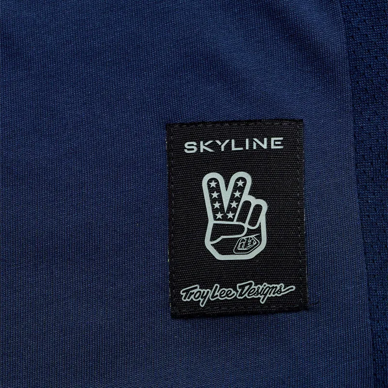 Troy Lee Designs Skyline Ride Men's Long Sleeve Jersey - Locals Midnight-3