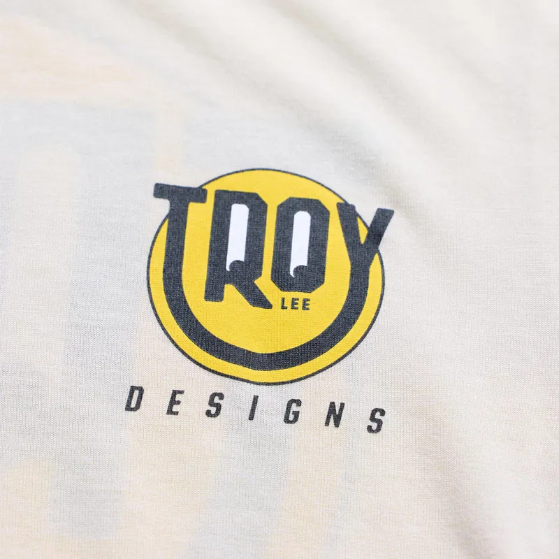 Troy Lee Designs Skyline Ride Happy Youth Short Sleeve Technical T-Shirt - Pumice-2