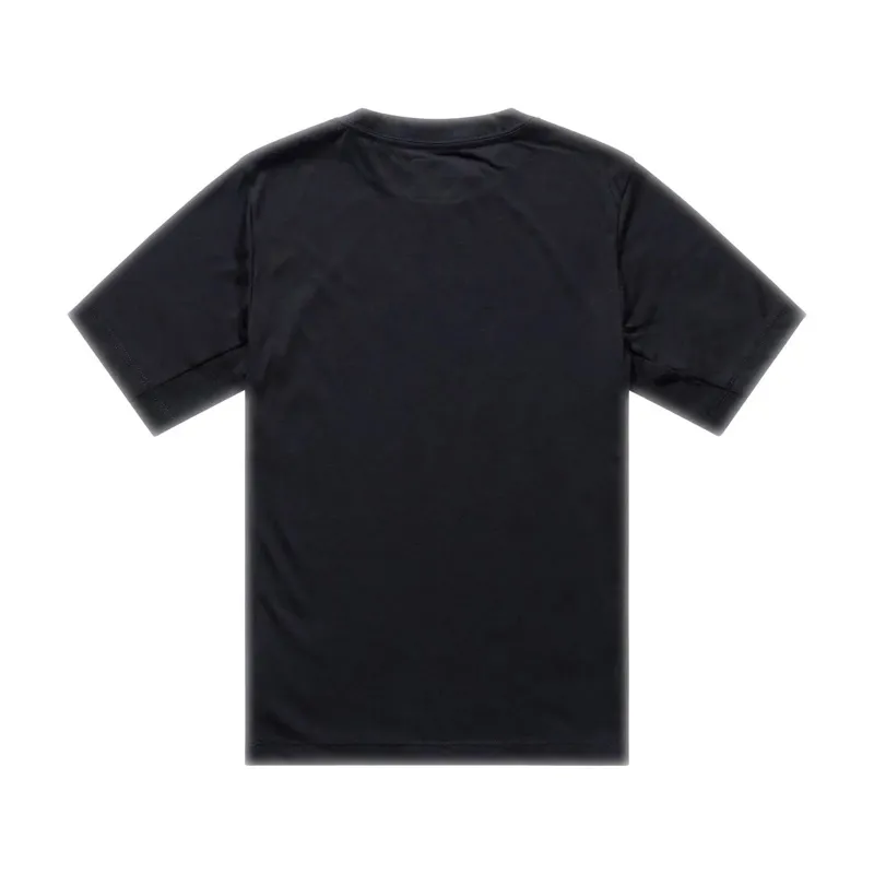Troy Lee Designs Signature Skyline Ride Youth Short Sleeve Jersey - Black/Real Teal-1