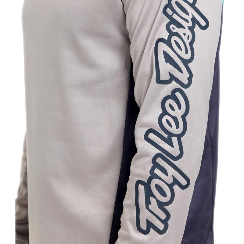 Troy Lee Designs Stage Men's Long Sleeve Jersey - Signature Stone-6
