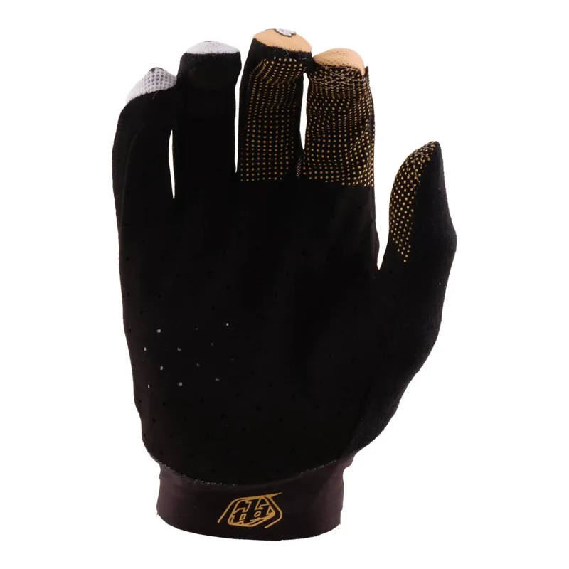 Troy Lee Designs Ace Long Finger Gloves - Yo Moto Butter-1