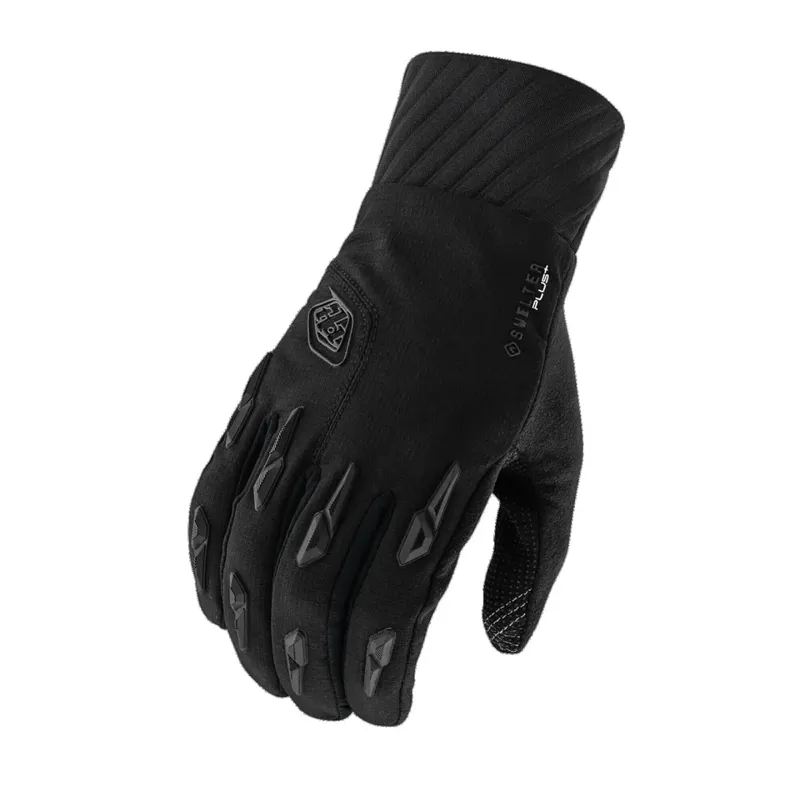 Troy Lee Designs Swelter Plus Long Finger Gloves - Mono Black
