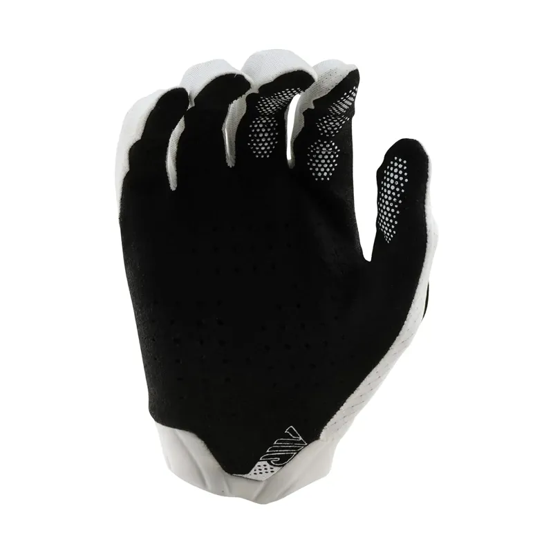 Troy Lee Designs Air Long Finger Gloves - Mono White-1