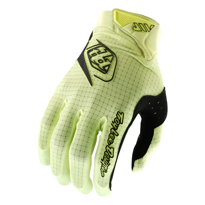 Troy Lee Designs Air Men's Long Finger Gloves - Mono Glo Yellow