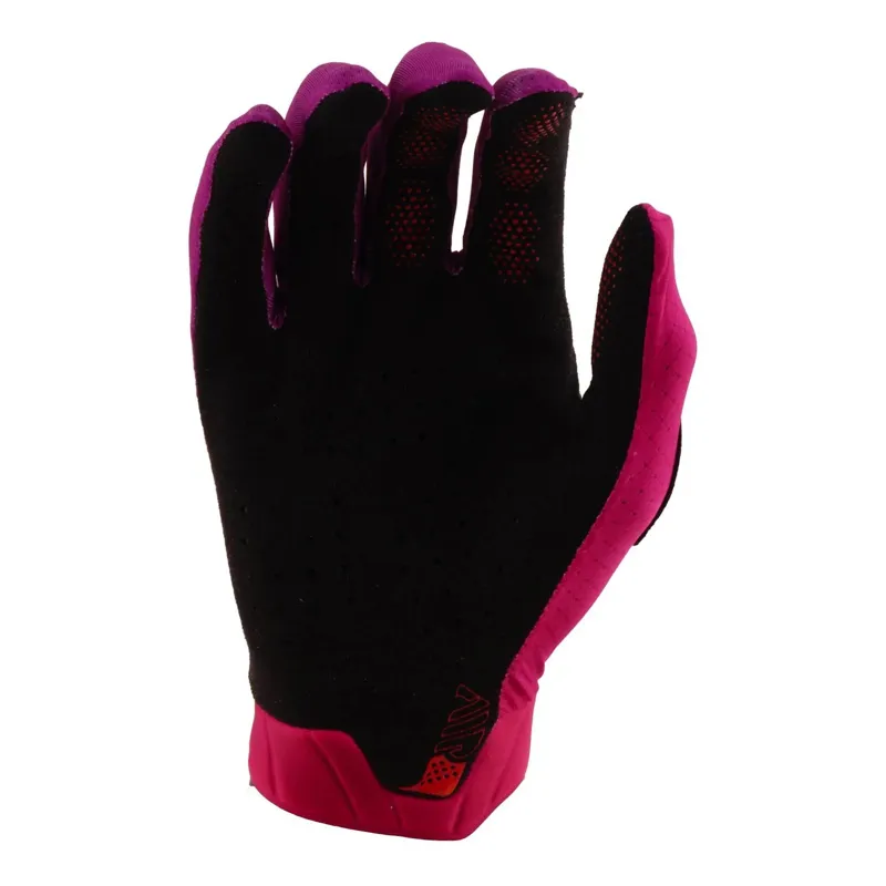 Troy Lee Designs Air Long Finger Gloves - Mono Light Fuchsia-1