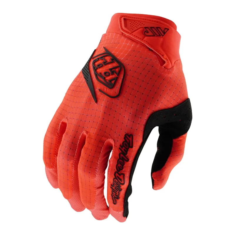 Troy Lee Designs Youth Air Long Finger Gloves - Mono Orange