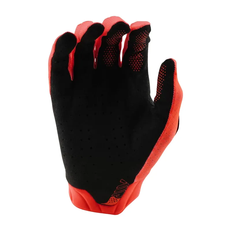 Troy Lee Designs Youth Air Long Finger Gloves - Mono Orange-1