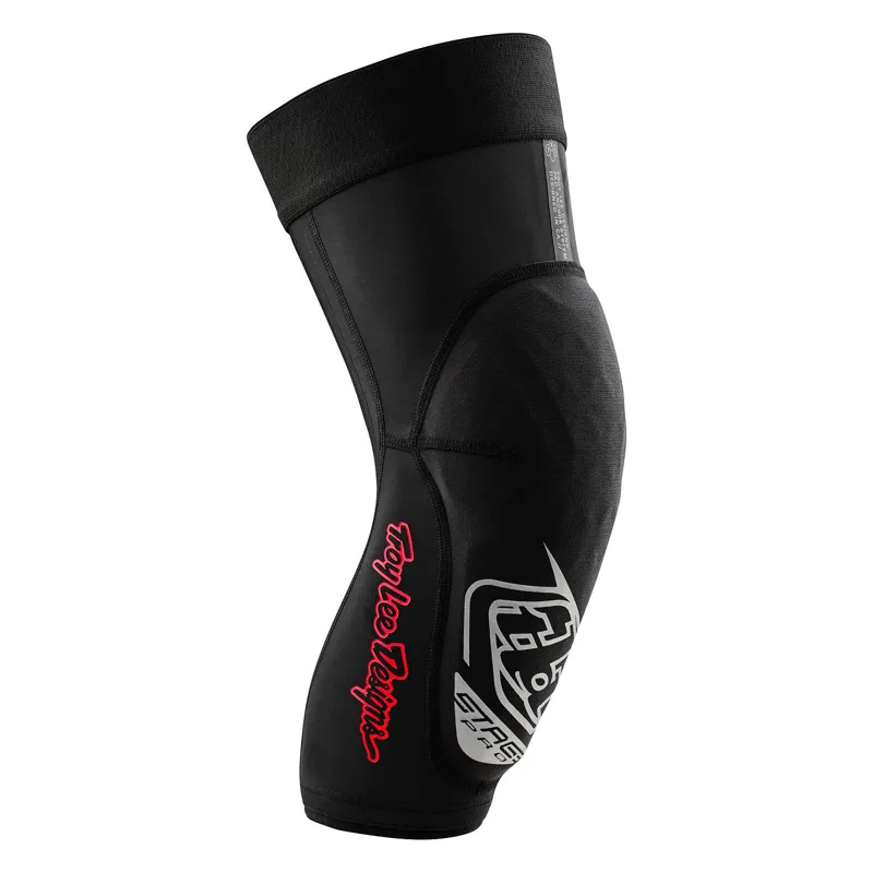 Troy Lee Designs Stage Pro Knee Guards - Solid Black