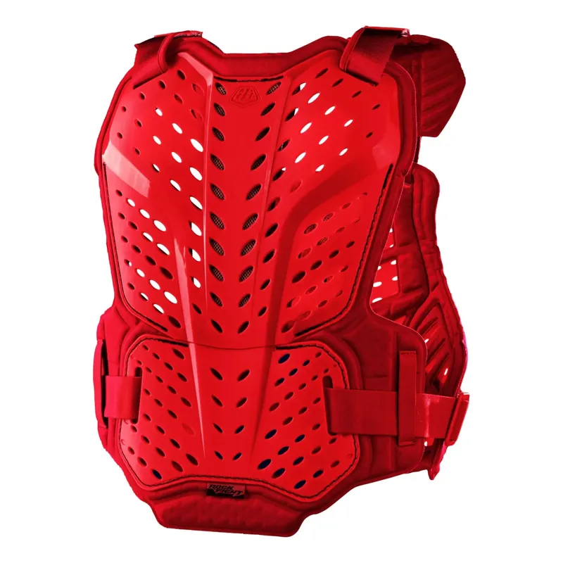 Troy Lee Rockfight Chest Protector - Red-1