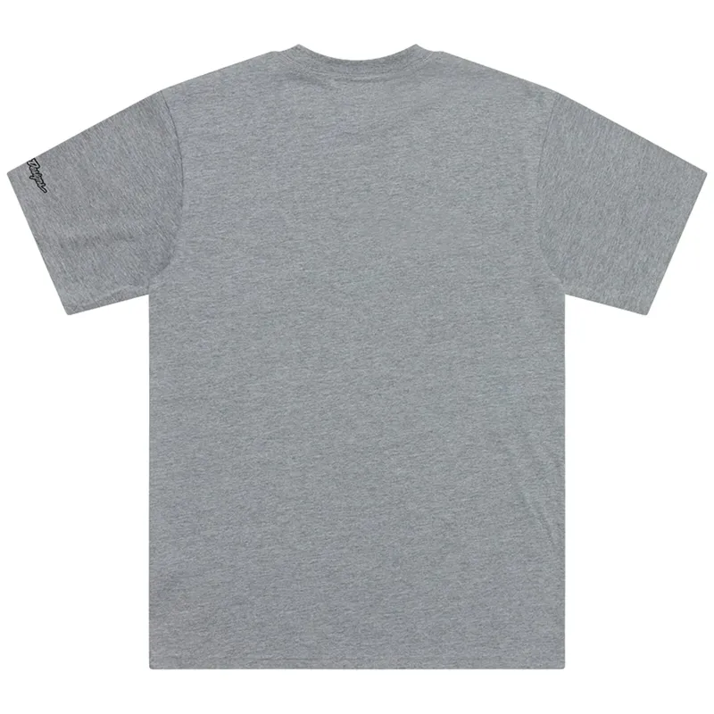 Troy Lee Designs Badge Men's Short Sleeve T-Shirt - Grey Heather-1