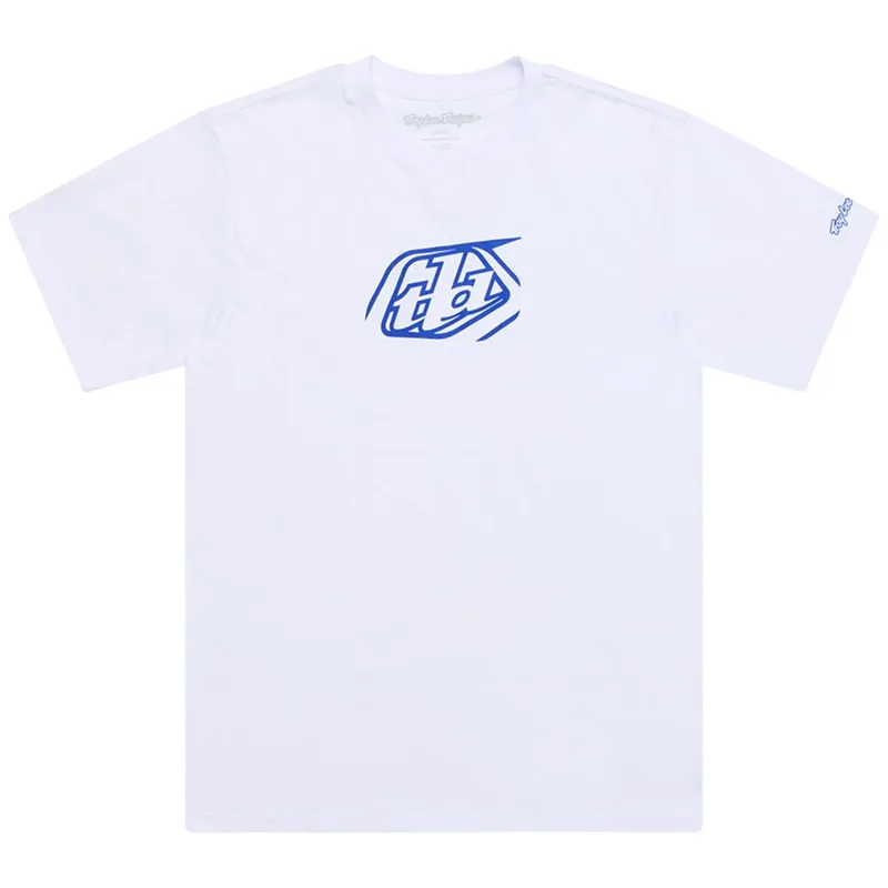 Troy Lee Designs Badge Men's Short Sleeve T-Shirt - White