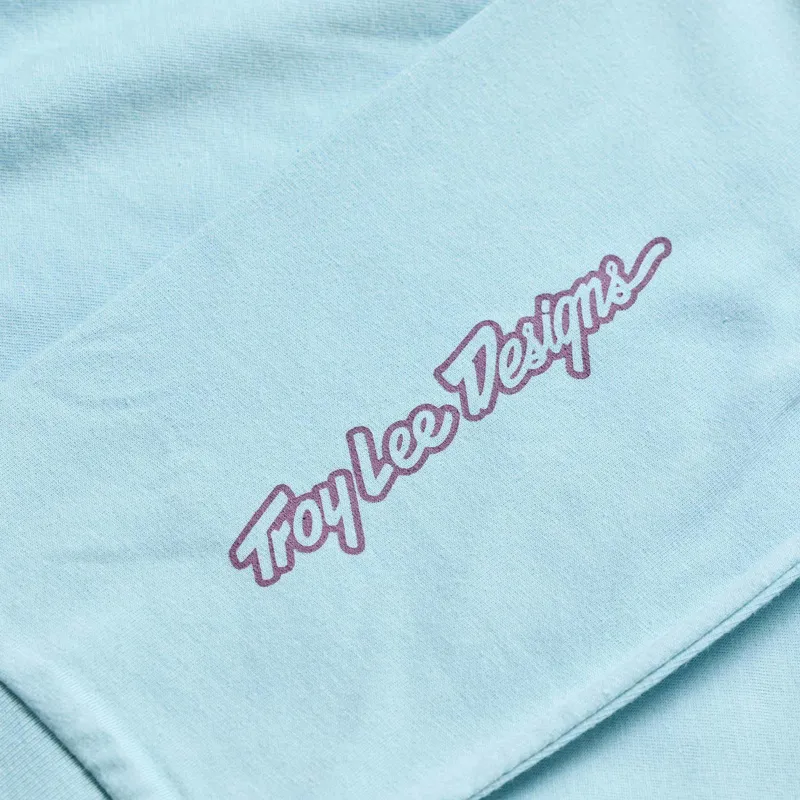 Troy Lee Designs Flame2 Men's Long Sleeve T-Shirt - Dawn Blue-2