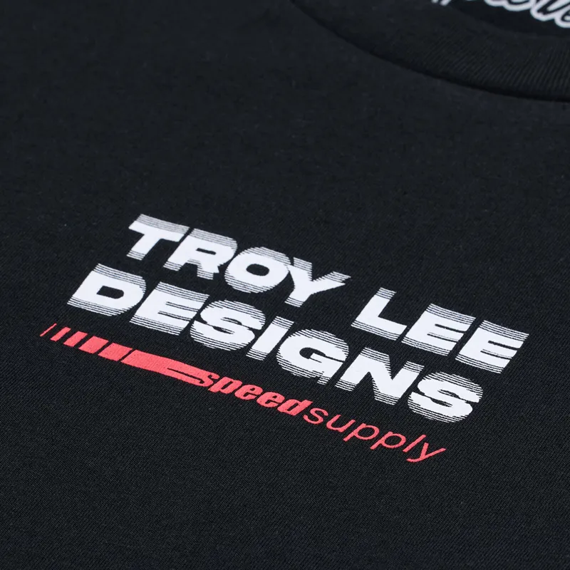 Troy Lee Designs Factory Men's Long Sleeve T-Shirt - Black-2