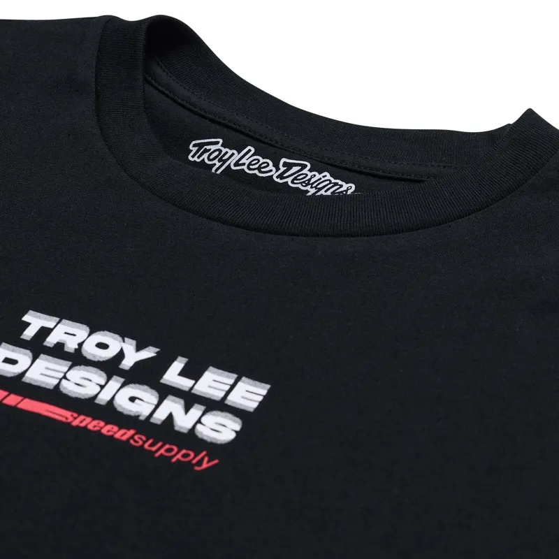 Troy Lee Designs Factory Men's Long Sleeve T-Shirt - Black-3