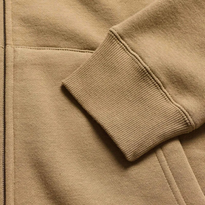 Troy Lee Designs Zip Up Men's Hoodie - Badge Sienna-5