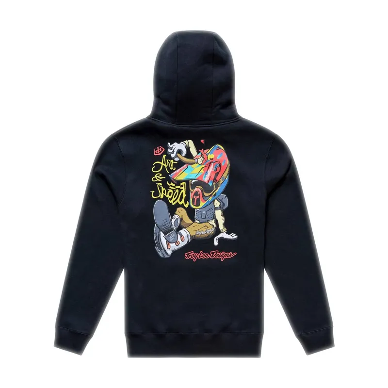 Troy Lee Designs Heritage Men's Hoodie - Black-1