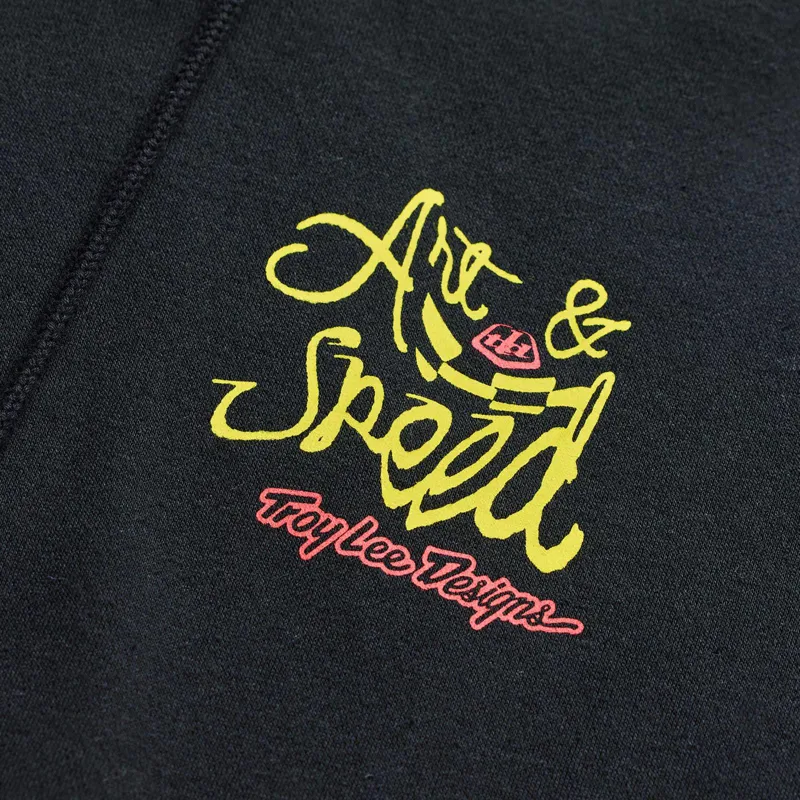 Troy Lee Designs Heritage Men's Hoodie - Black-2