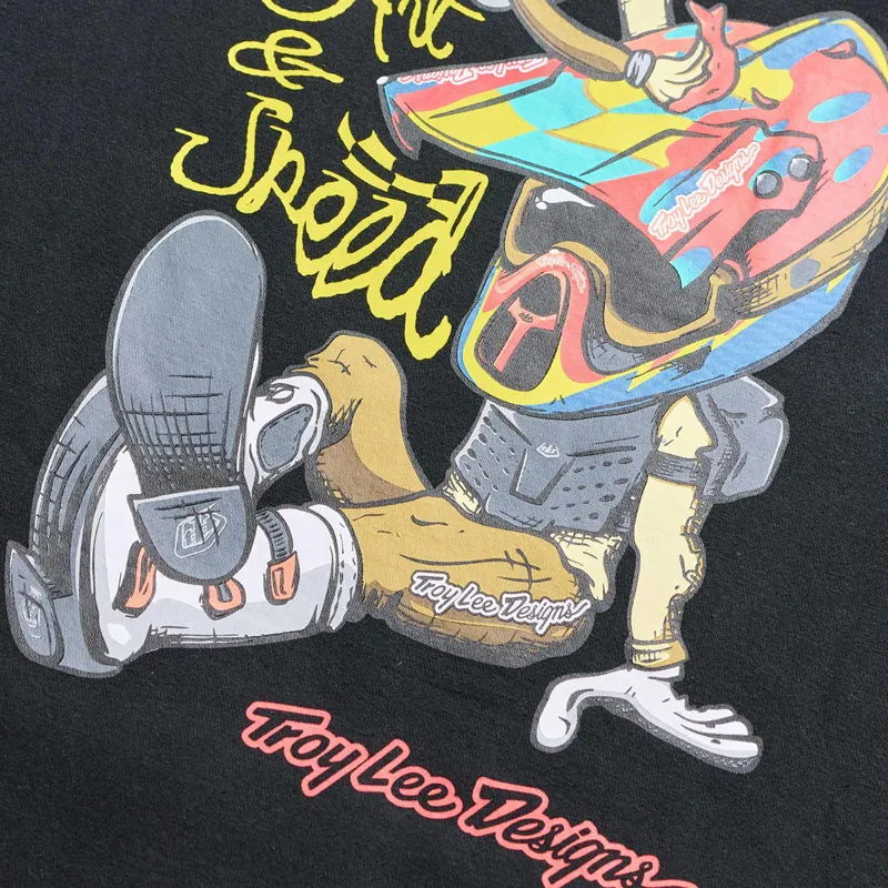 Troy Lee Designs Heritage Men's Hoodie - Black-5