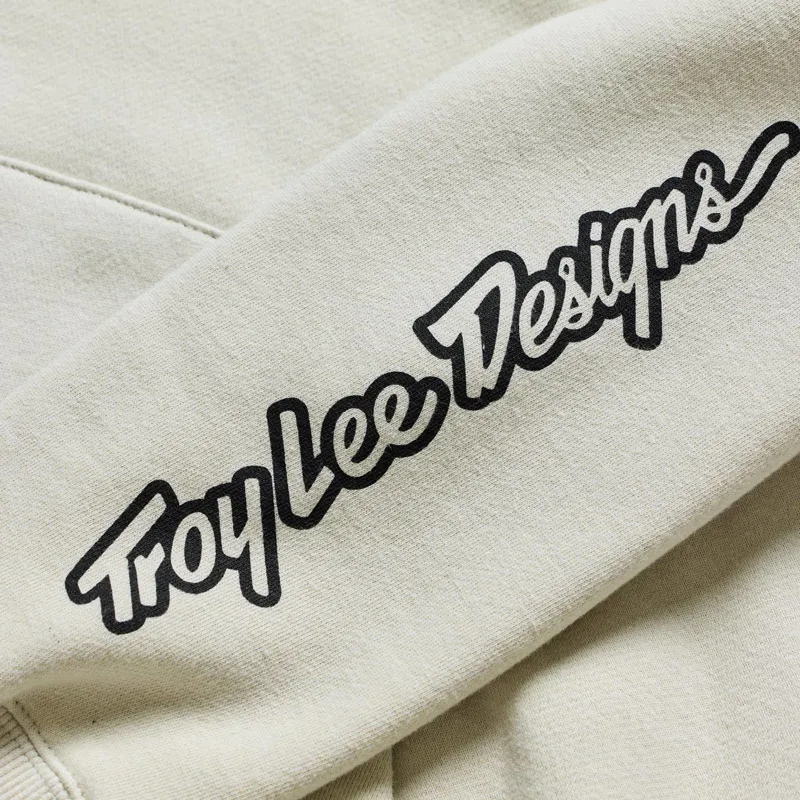 Troy Lee Designs Badge Men's Pullover Hoodie - Badge Pumice-5