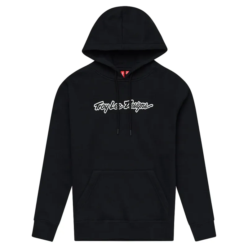 Troy Lee Designs Signature Youth Pullover Hoodie - Black