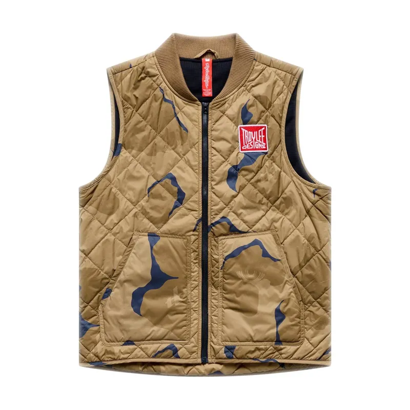 Troy Lee Designs Ruckus Ride Men's Vest - Flow Camo Sienna