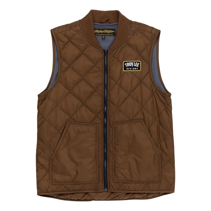Troy Lee Designs Ruckus Ride Men's Vest - Mono Chocolate