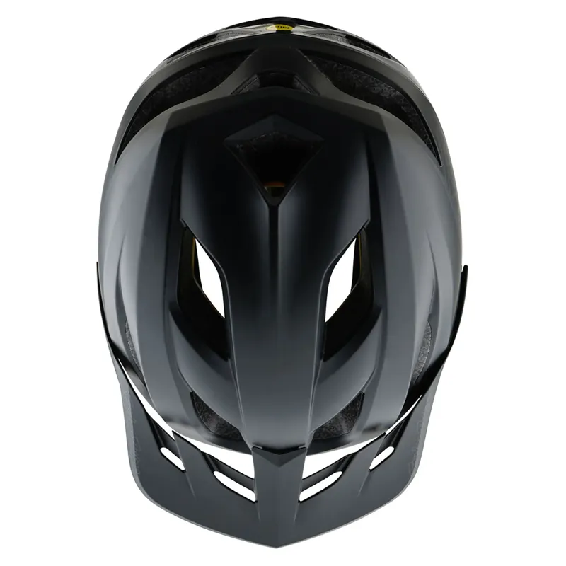 Troy Lee Designs Flowline Mips MTB Helmet - Point Black/Charcoal-3