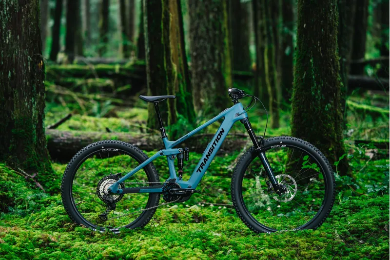 Transition Regulator CX 2025 Carbon Electric MTB - Salish Sea Blue-1