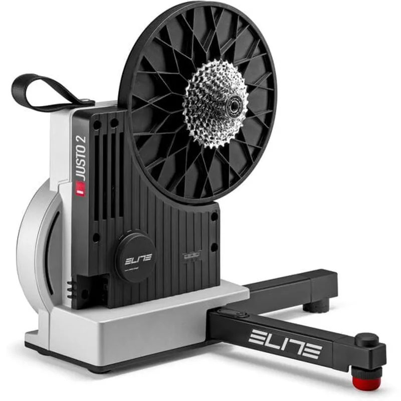 Elite Justo2 Direct Drive FE-C Mag Turbo Trainer - Black/Silver