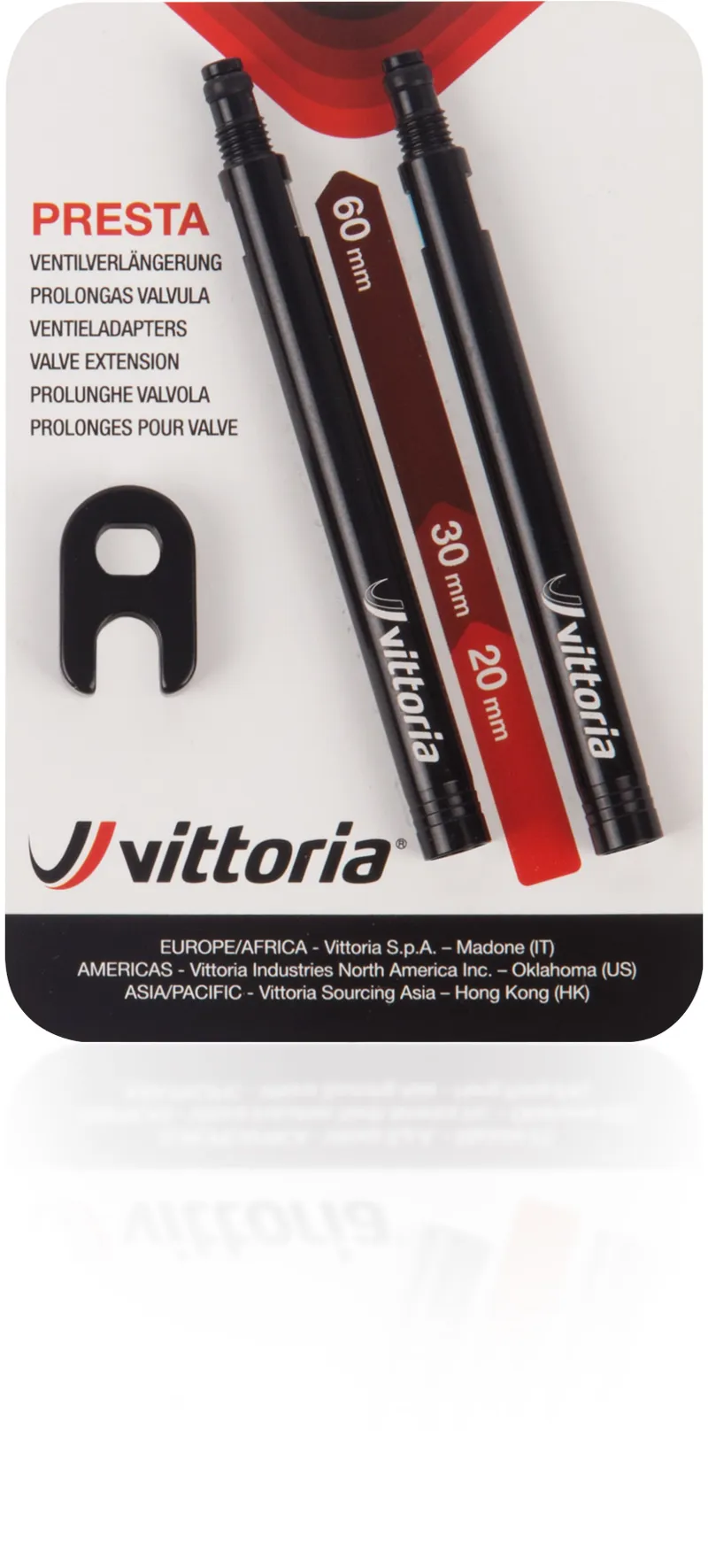Vittoria Valve Extension 20mm Blister 2 Pcs