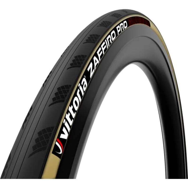 Vittoria Zaffiro Pro V 700c Folding Clincher Road Tyre - Black/Tan