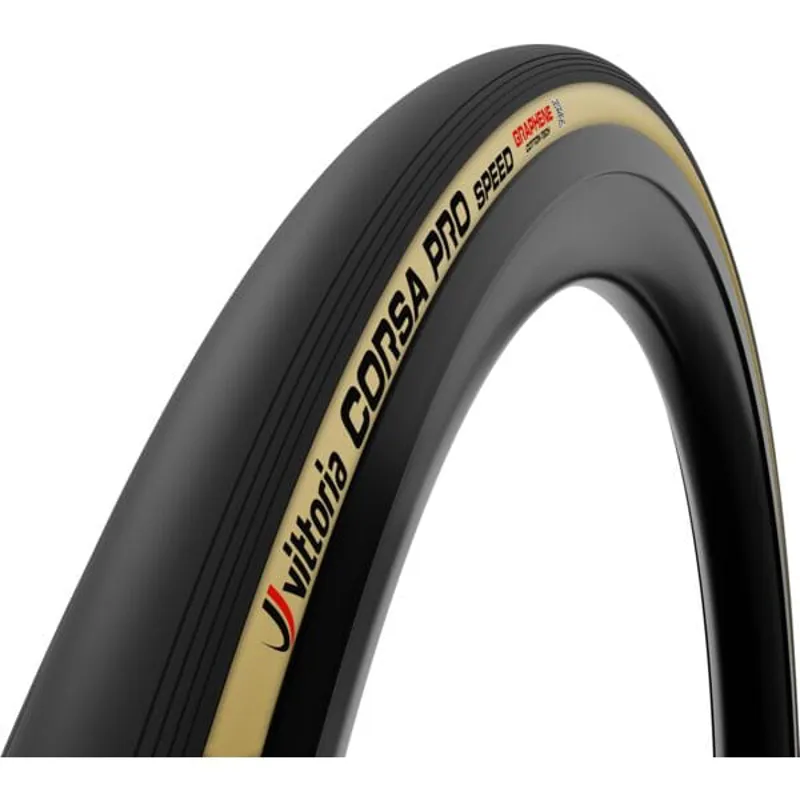 Vittoria Corsa Pro Speed TLR 700c Road Tyre - Black/Tan