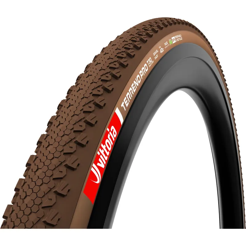 Vittoria Terreno Pro T30 Fine Loose 700c Gravel Race Tubeless Ready Tyre - Brown