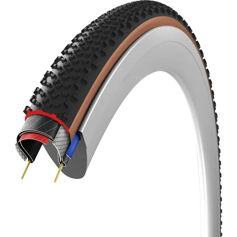 Vittoria Terreno T60 Mixed 700c Gravel Endurance G2.0 Tubeless Ready Tyre - Brown-2