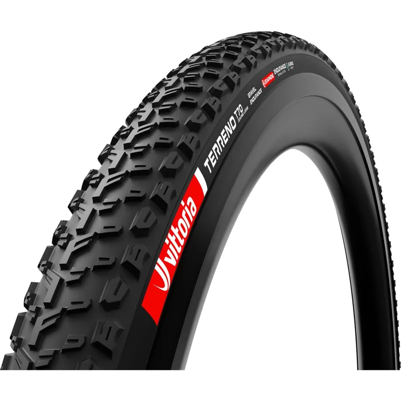  Vittoria Terreno T70 Coarse Loose 700c Gravel Endurance Full G2.0 Tubeless Ready Tyre - Black