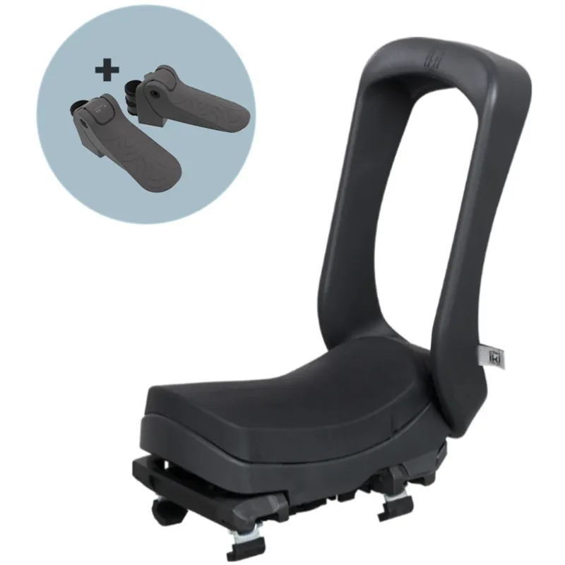 Urban Iki Junior Seat With Rack Mount - Bincho Black